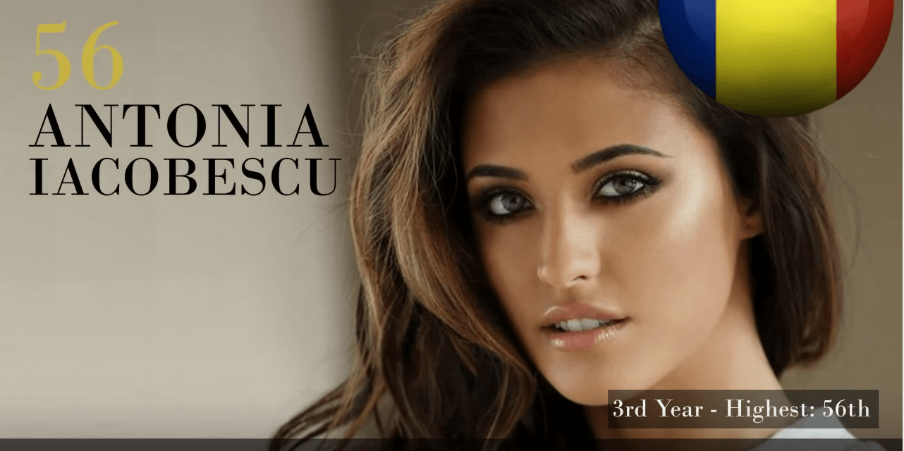 アントニア・ヤコベスク　世界で最もハンサムな顔100人