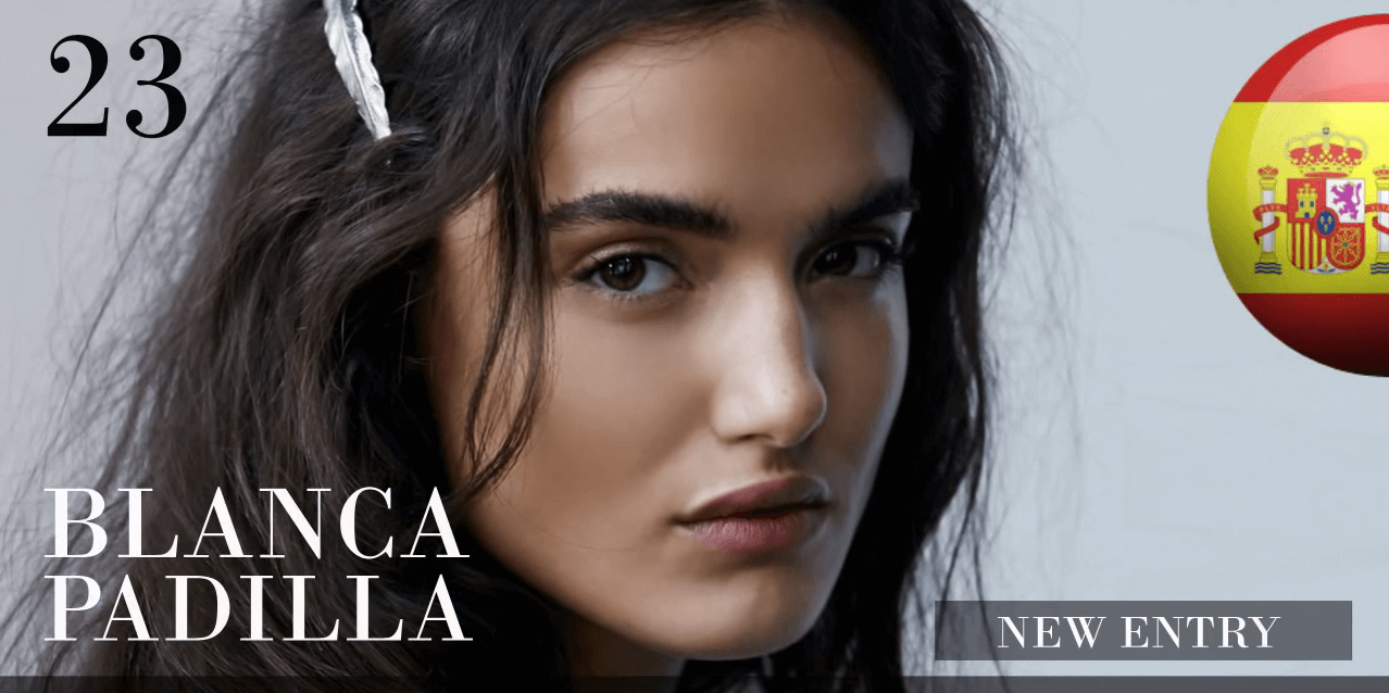 ブランカ・パディーヤ　世界で最も美しい顔100人