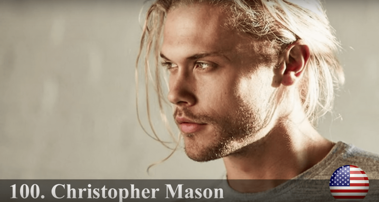 クリストファー・メイソン　世界で最もハンサムな顔100人