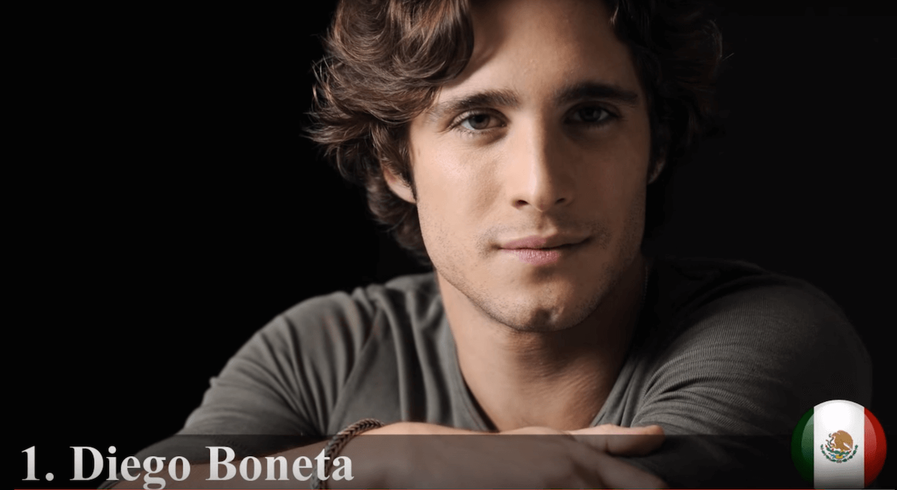 ディエゴ・ボネッタ　世界で最もハンサムな顔100人