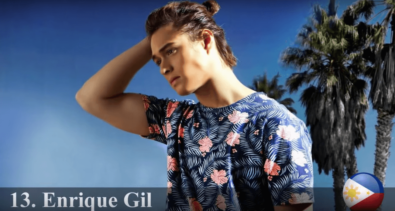 エンリケ・マリ・ギル　世界で最もハンサムな顔100人