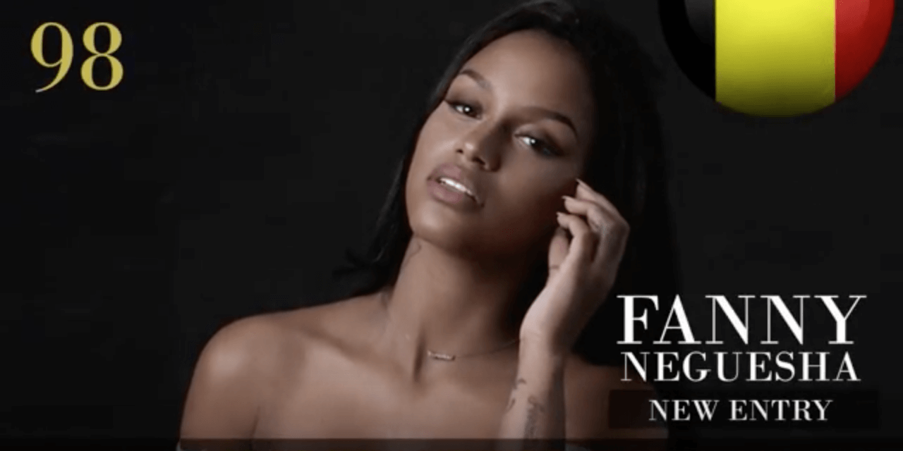 ファニー・ニゲーシャ　世界で最も美しい顔100人