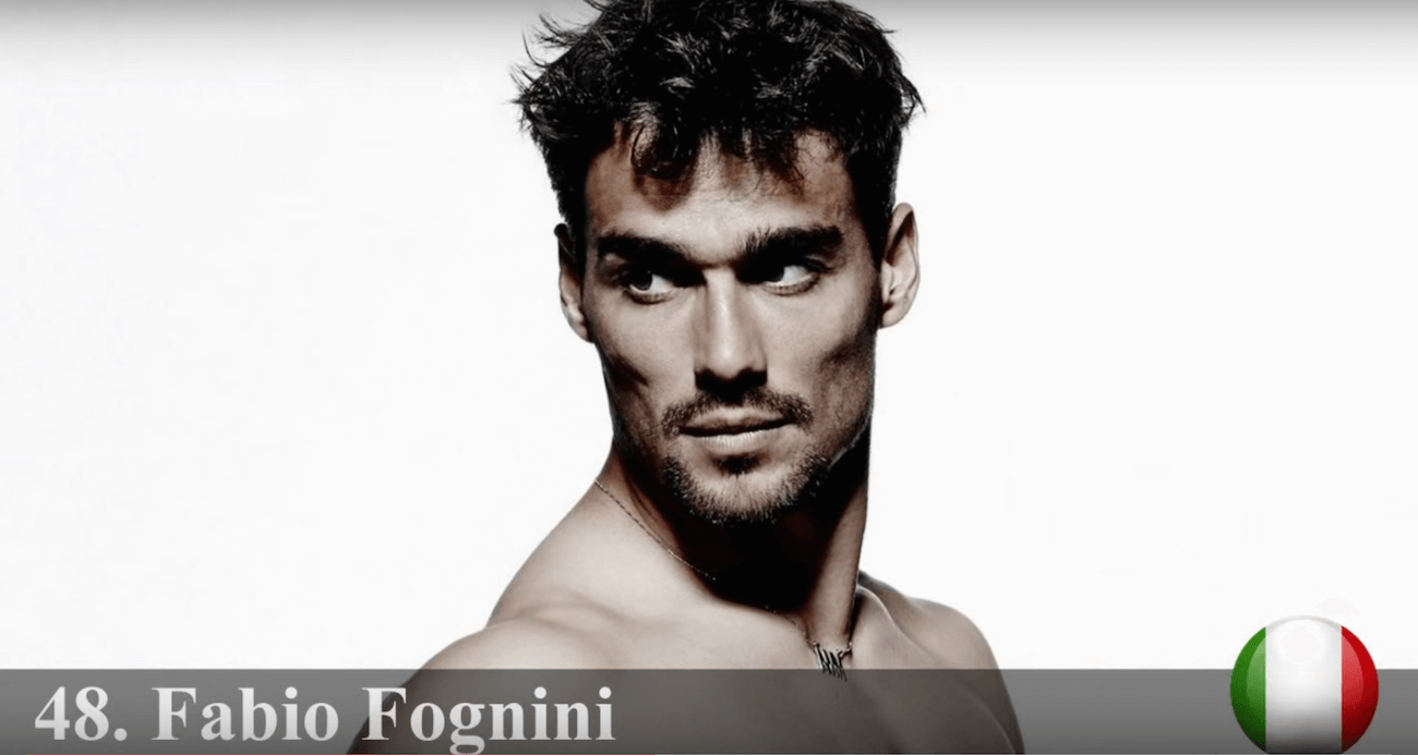 ファビオ・フォニーニ　世界で最もハンサムな顔100人