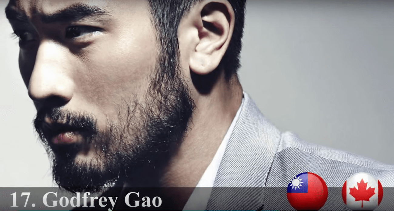 ゴッドフリー・ガオ　2015年世界で最もハンサムな顔100人