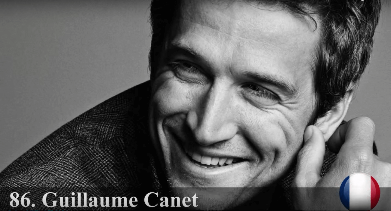 ギョーム・カネ　世界最もハンサムな顔100人