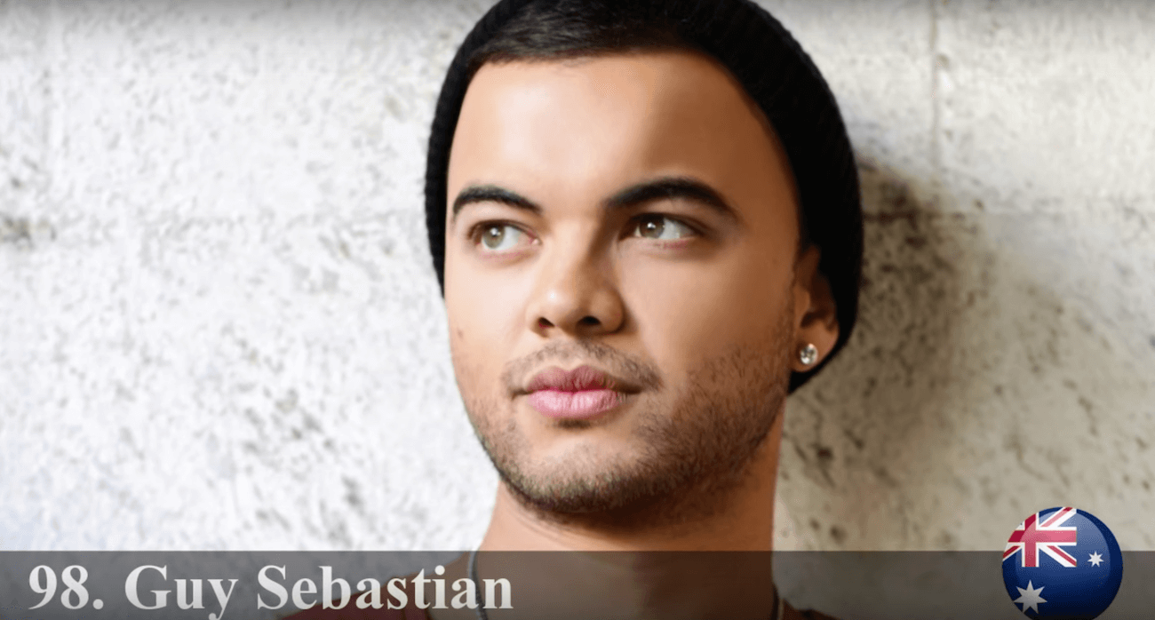 ガイ・セバスチャン　世界で最もハンサムな男100人