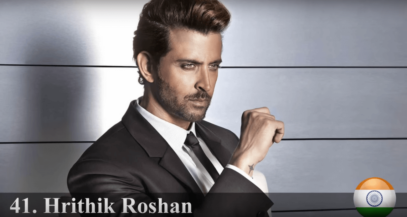 リティク・ローシャン　世界で最もハンサムな顔100人