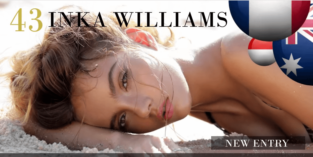 インカ・ウィリアムス　世界で最も美しい顔100人