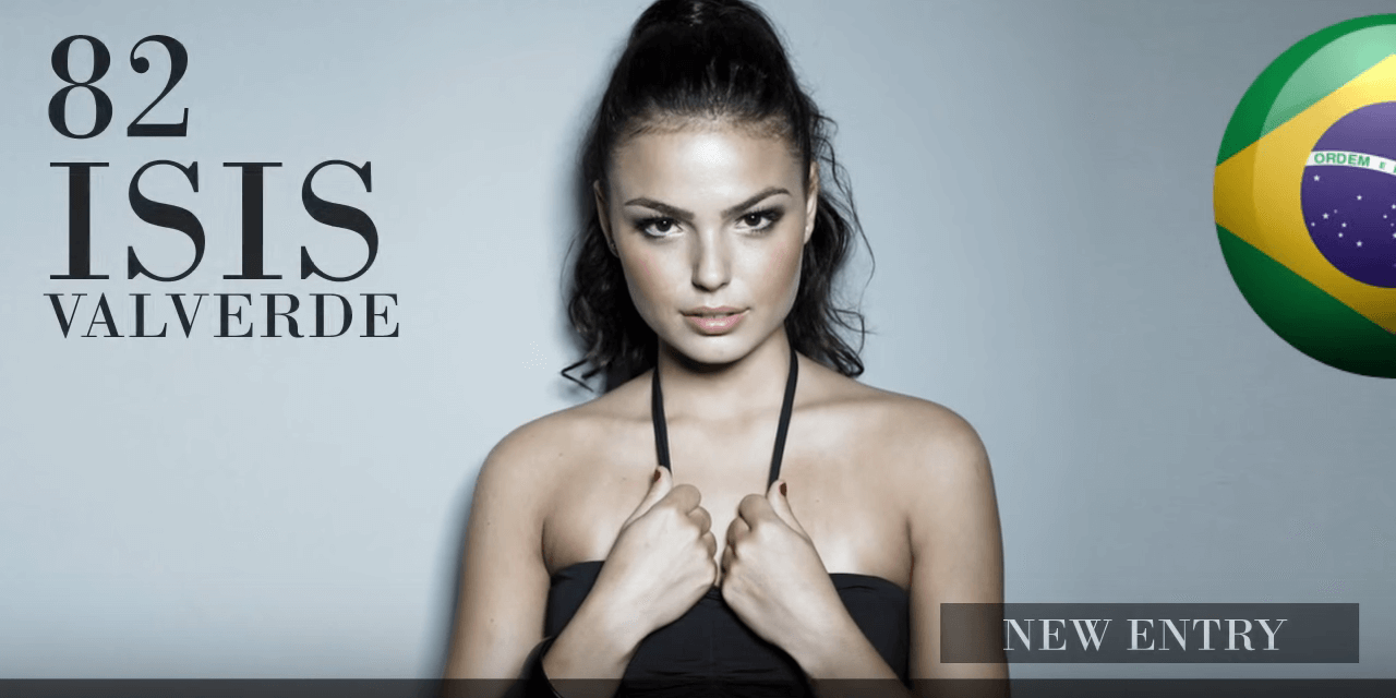 イシス・バルベルデ　世界で最も美しい顔100人