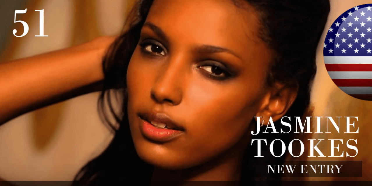 ジャスミン・トオークス　世界で最も美しい顔100人