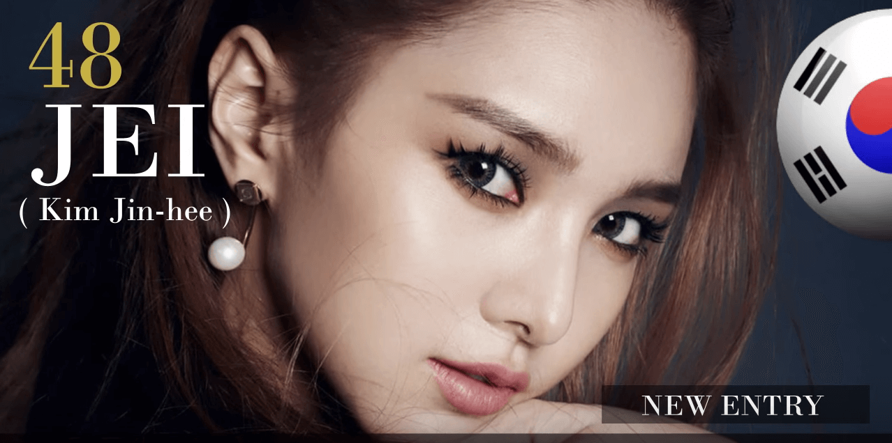 ジョイ　キム・ジンヒ　世界で最も美しい顔100人