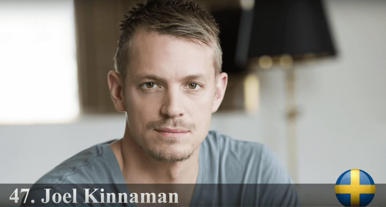 ヨエル・キナマン　世界で最もハンサムな顔100人