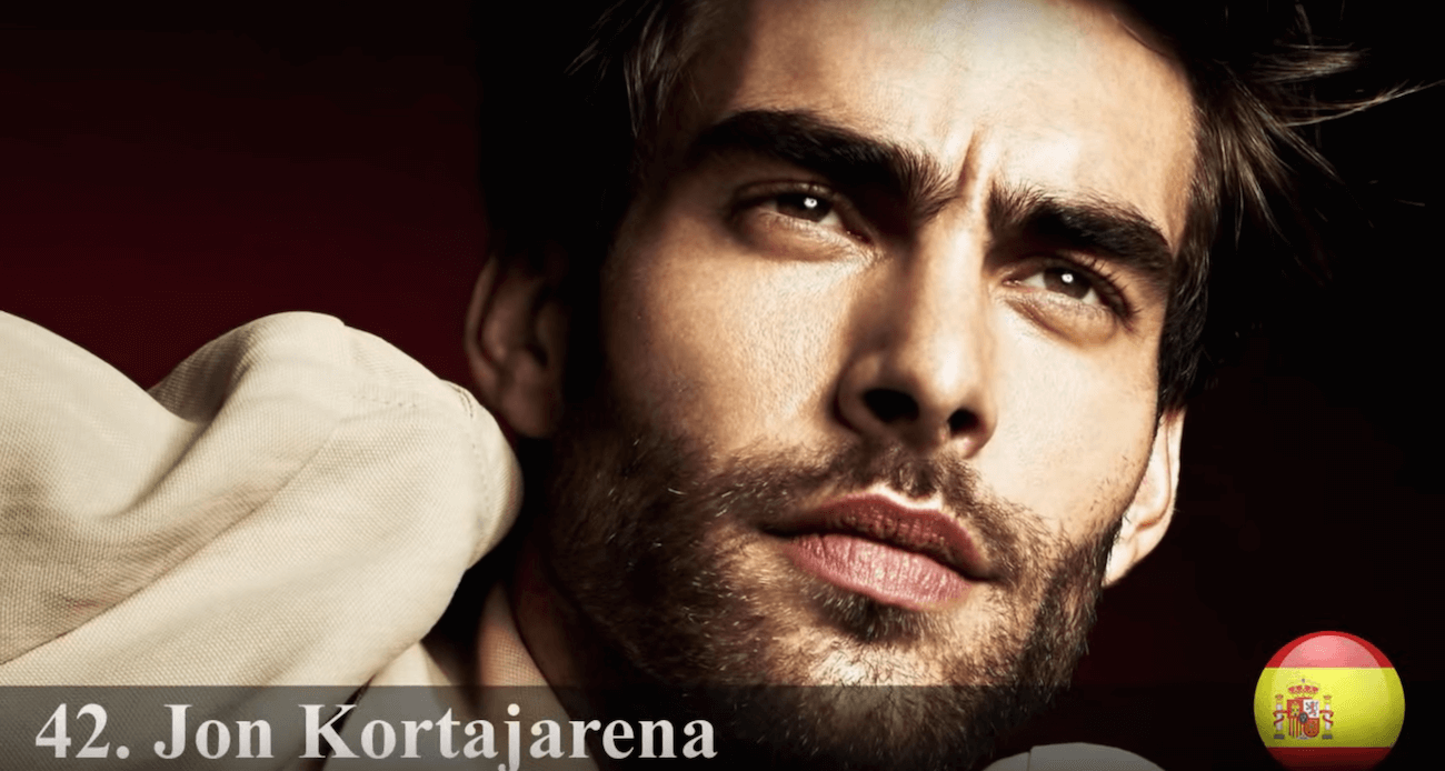 ジョン・コルタジャレナ　世界で最もハンサムな顔100人