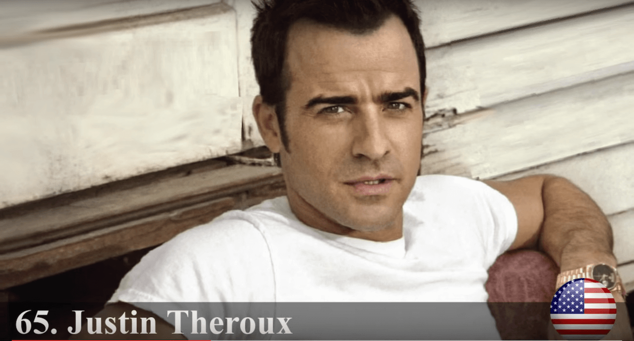 ジャスティン・セロー　世界で最もハンサムな顔100人