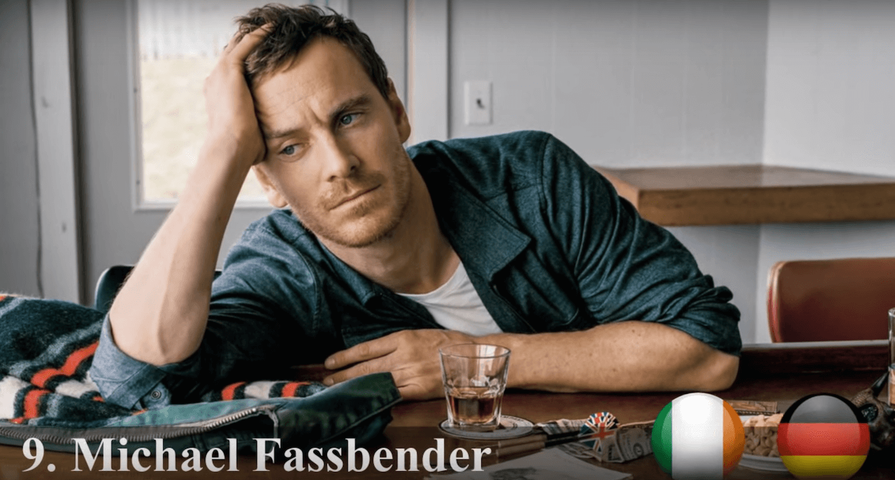 マイケル・ファスベンダー　世界で最もハンサムな顔100人
