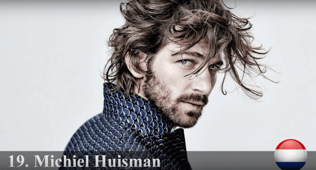 マイケル・ユイスマン　2015年世界で最もハンサムな顔100人