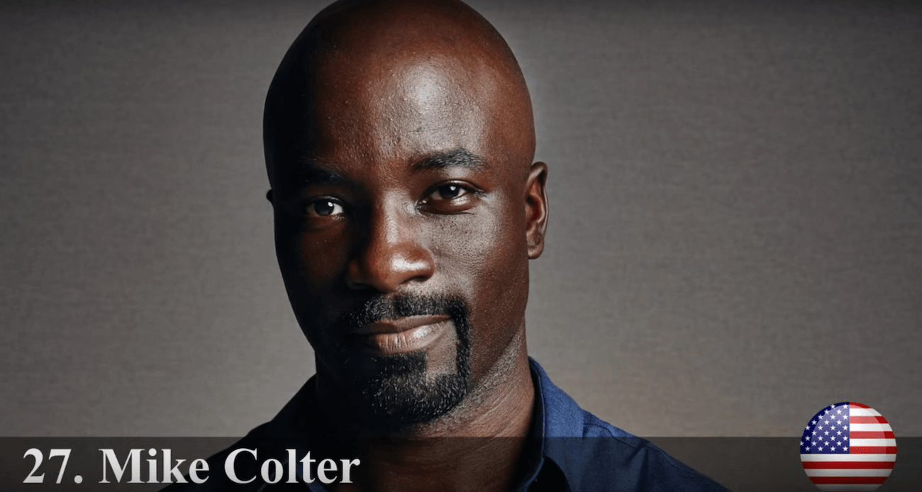 マイク・ランダルコルター　2015年世界で最もハンサムな顔100人