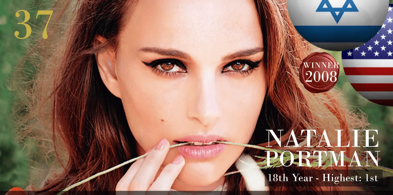 ナタリー・ポートマン　世界で最も美しい顔100人