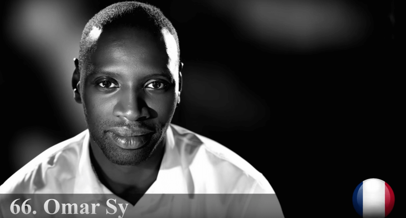 オマール・シー　世界で最もハンサムな顔100人