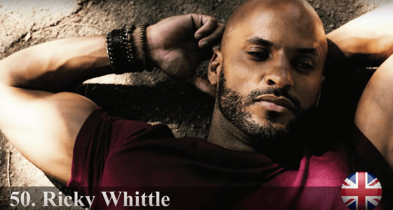 リッキー・ウィットル　世界で最もハンサムな顔100人