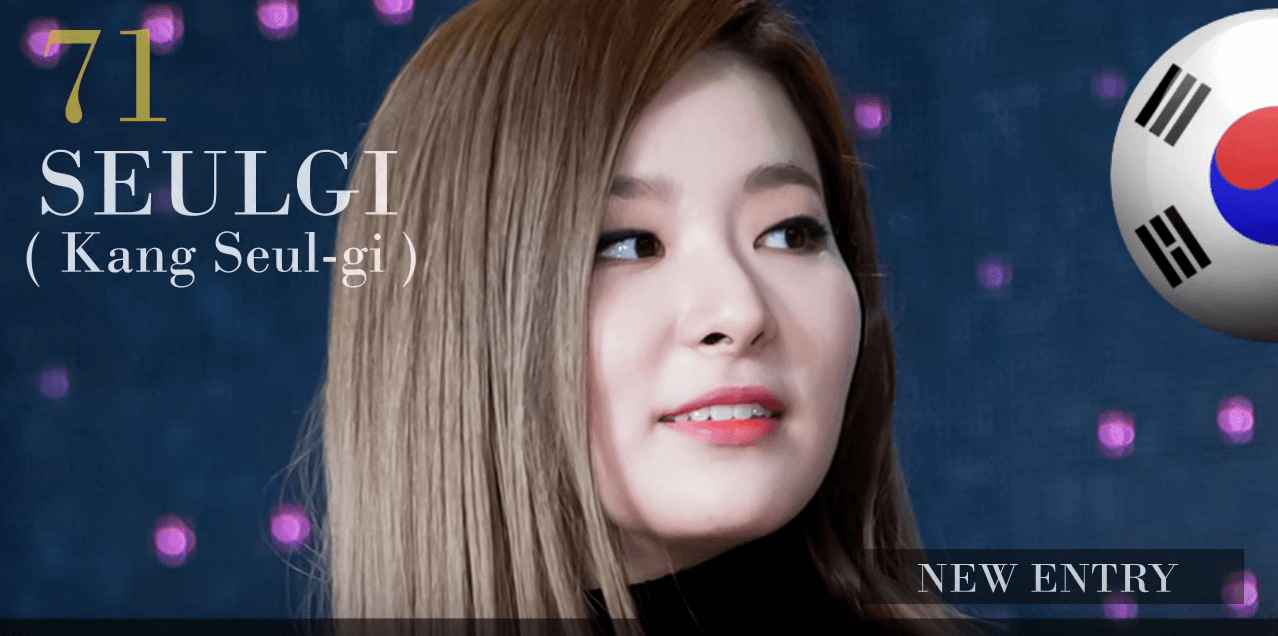 カン・スルギ　世界で最も美しい顔100人