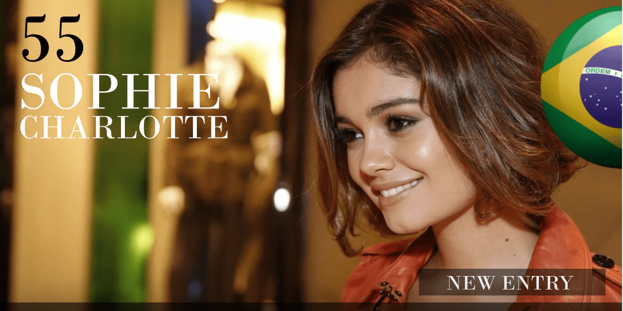 ソフィー・シャーロット　世界で最も美しい顔100人