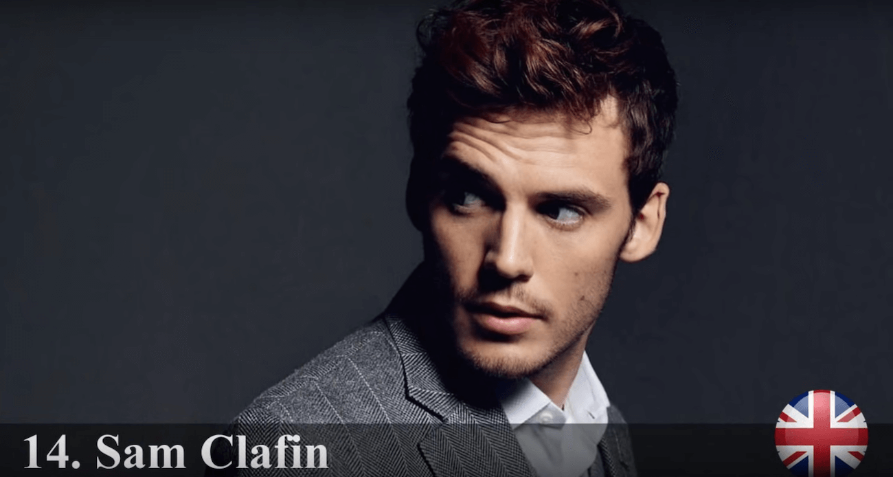 サム・クラフリン　世界で最もハンサムな顔100人