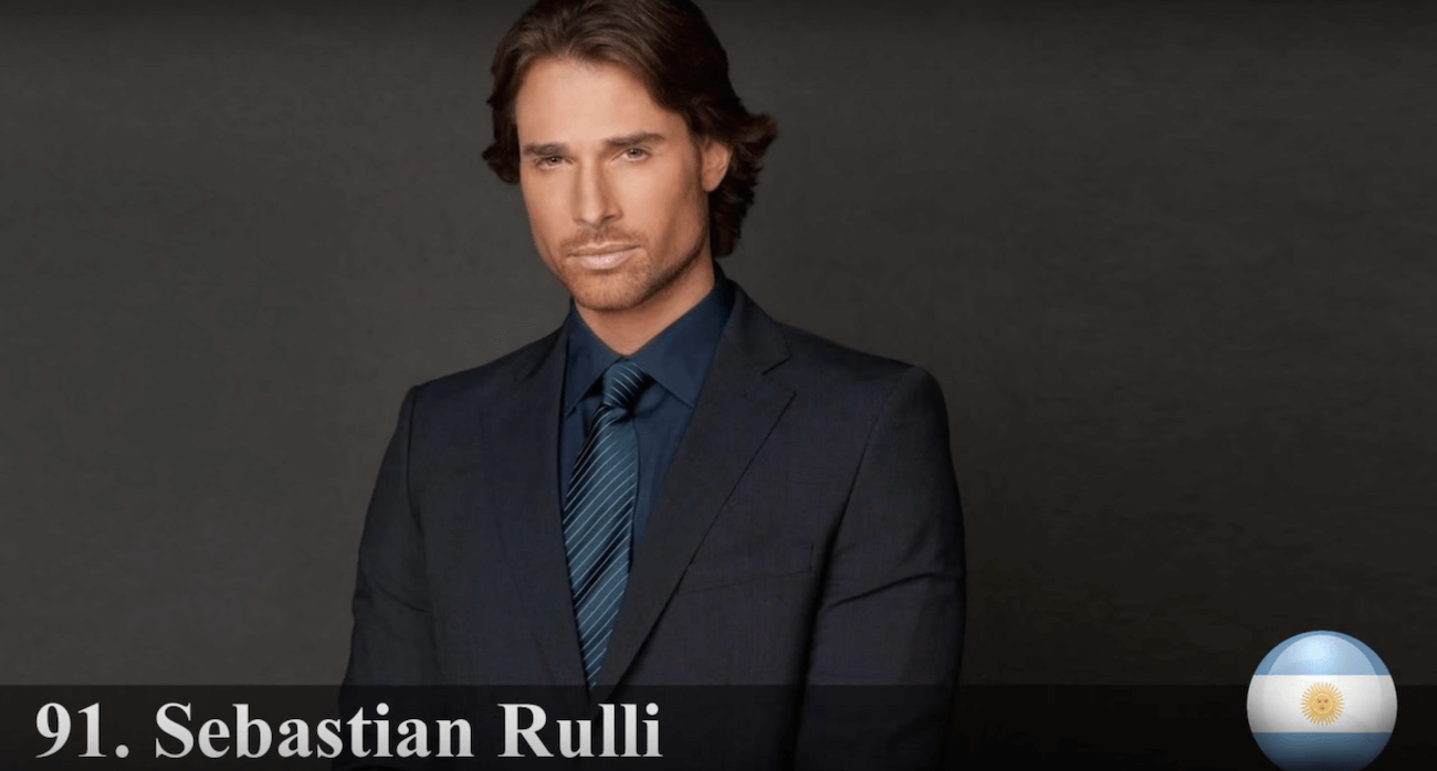 セバスティアン・オスカル・ルジ　世界で最もハンサムな男100人