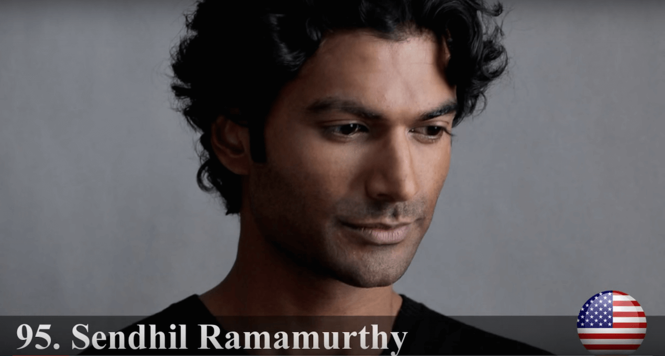 センディル・ラママーシー 世界で最も美しい顔100人