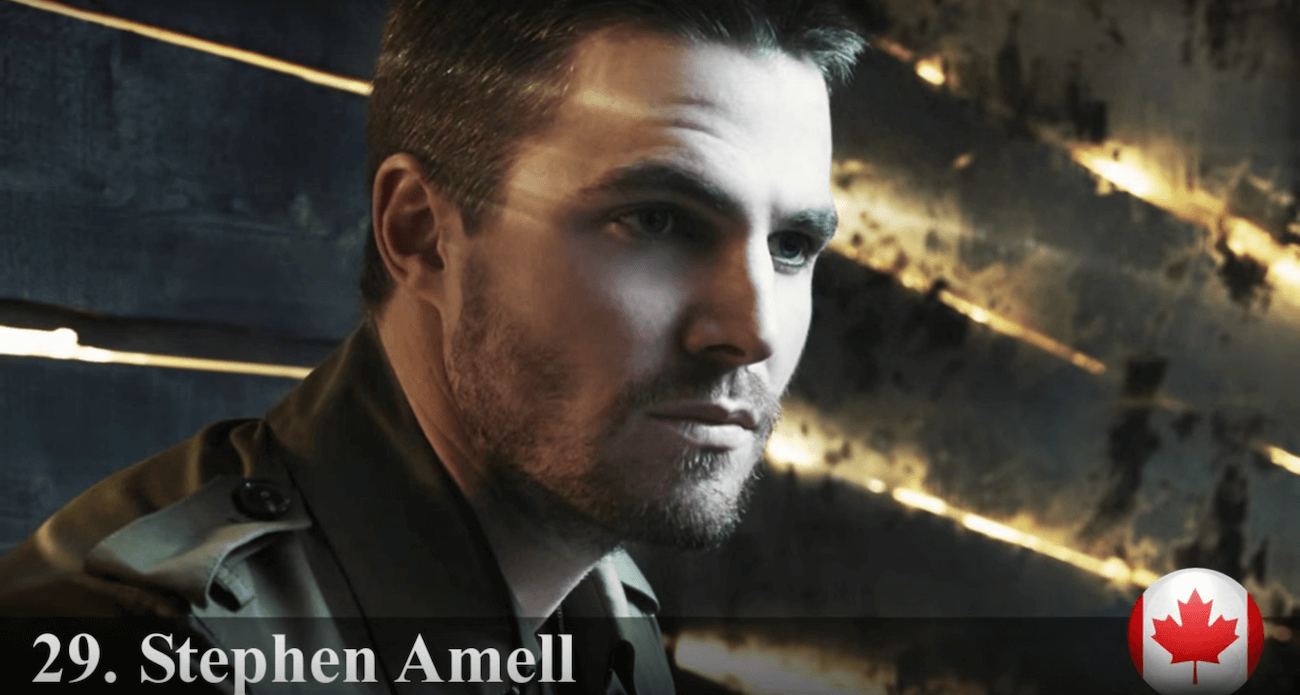 スティーヴン・アメル　世界で最もハンサムな顔100人