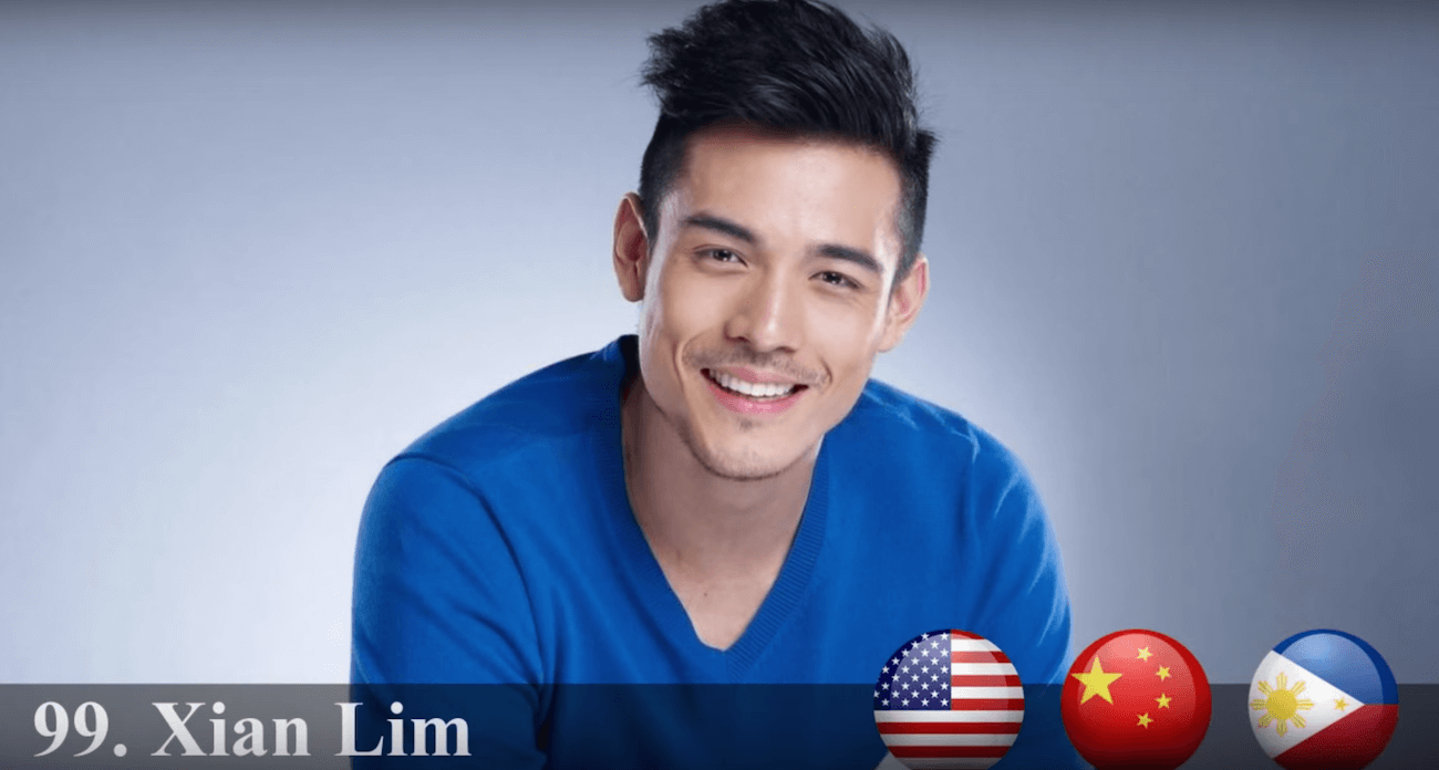 シアン・リム　世界で最もハンサムな男100人