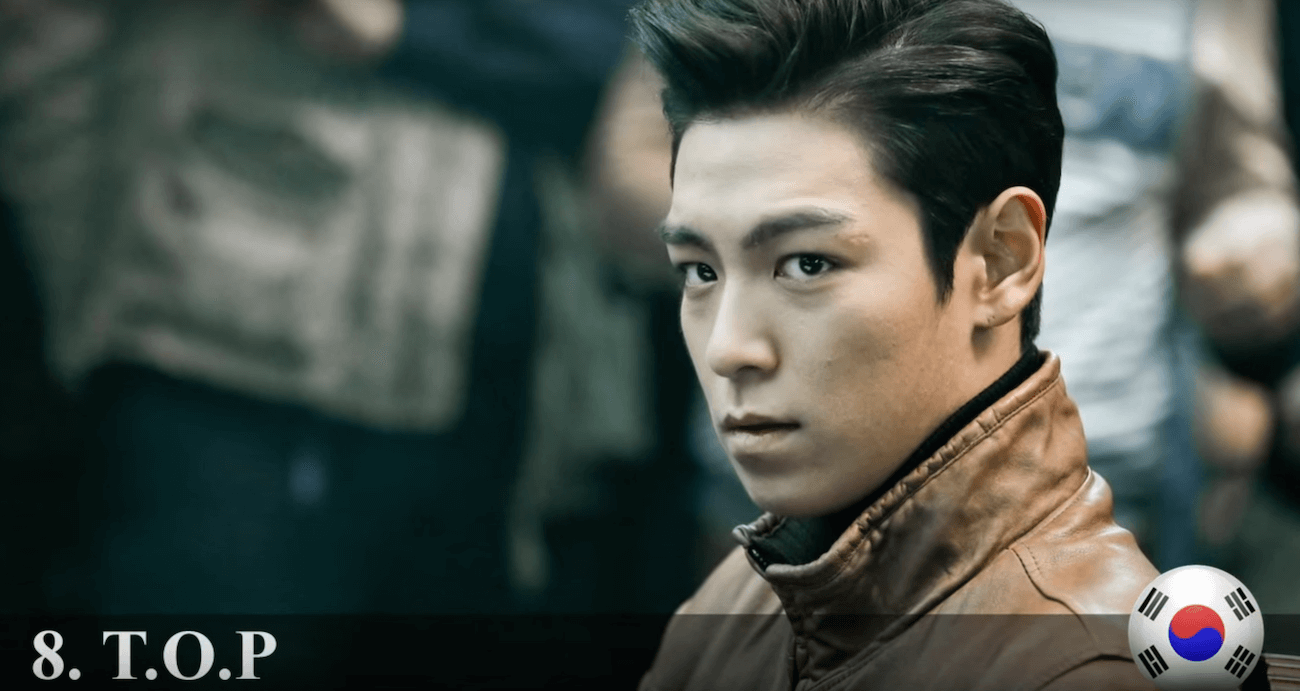 トップ　t.o.p　BIGBANG　世界で最もハンサムな顔100人