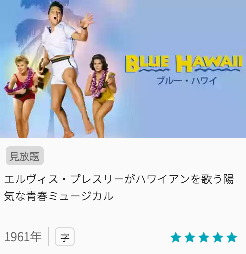 映画ブルーハワイの見どころと画像