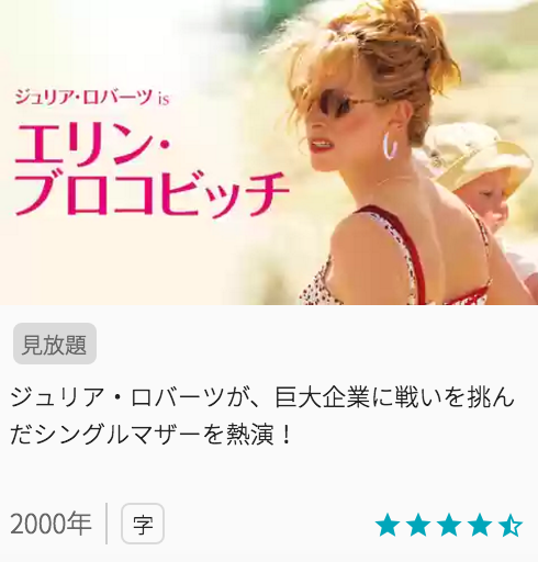 映画エリン・ブロコビッチの見どころと画像