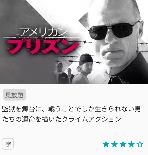 映画アメリカンプリズンの見どころと画像