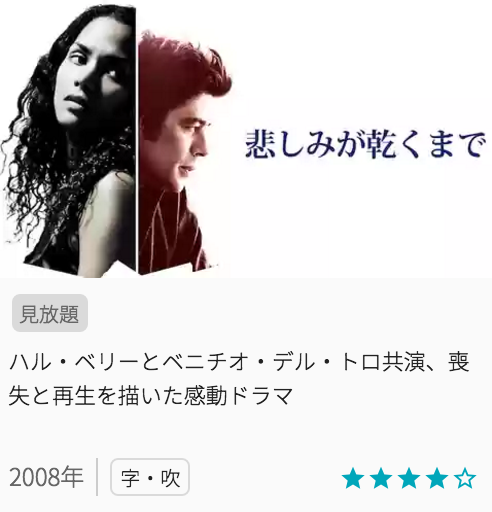 映画悲しみが乾くまでの見どころと画像