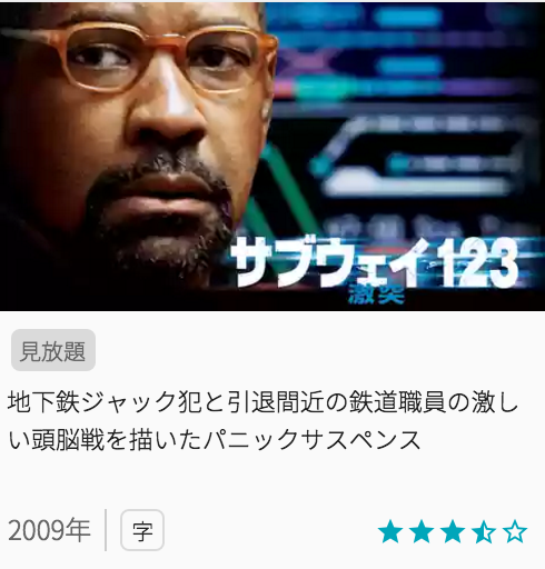 映画サブウェイ123 激突の見どころと画像