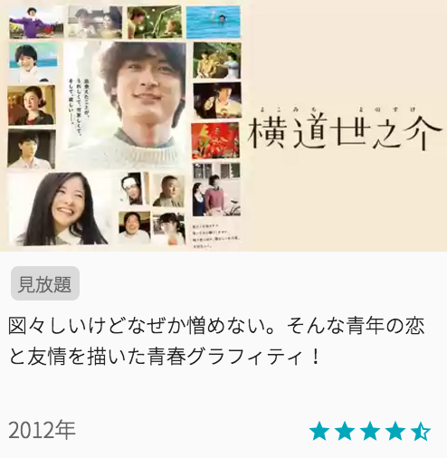 映画横道世之介の見どころと画像