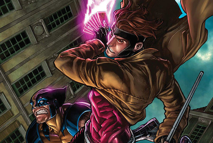 ガンビットの漫画版バトルシーン