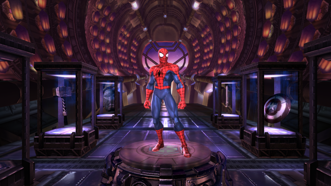 ゲームでスパイダーマンをゲット