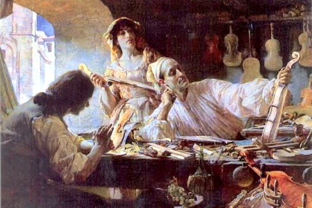 5億円のバイオリン、ストラディヴァリウスの画像