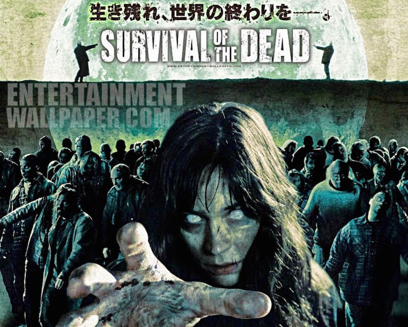 ジョージ・A・ロメロ監督の名作ゾンビ映画サバイバル・オブ・ザ・デッドの登場ゾンビと画像