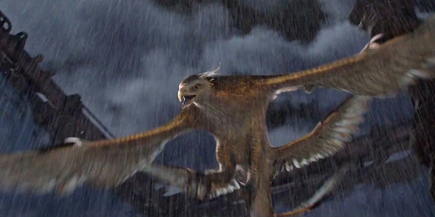 映画ファンタスティックビーストの登場する魔法生物サンダーバードの画像