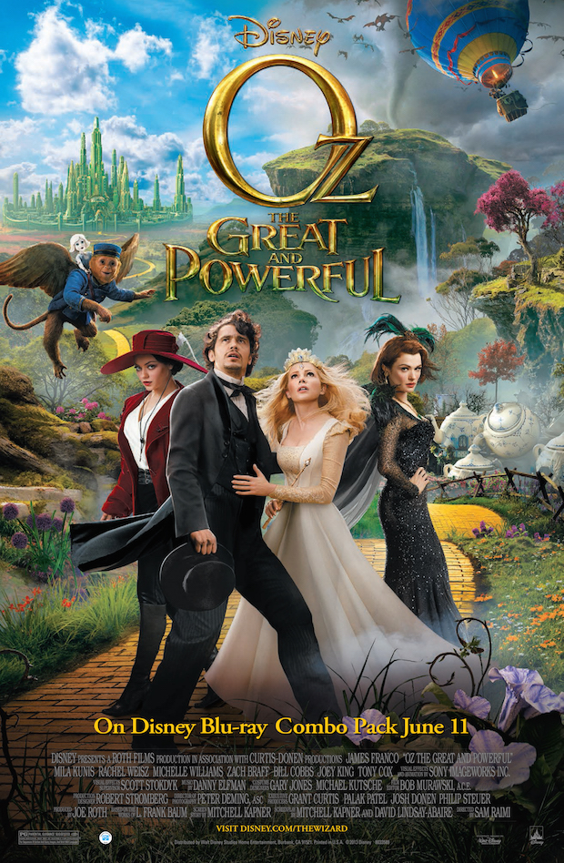 ファンタジー映画『オズの魔法使い(オズ はじまりの戦い)』の登場人物と画像