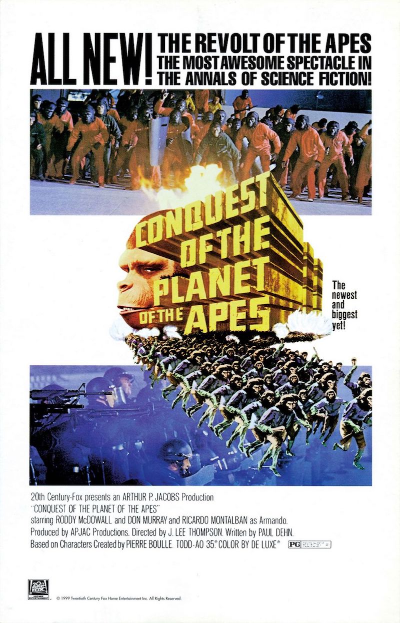 映画『猿の惑星・征服』の登場人物と画像