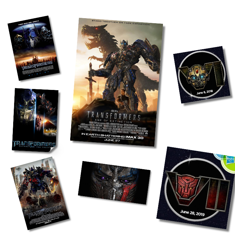 トランスフォーマー映画のポスター一覧