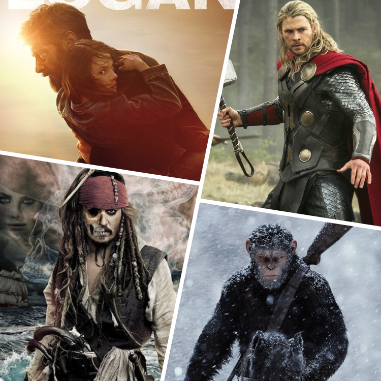 2017年に公開される続編完結映画4作品の一覧