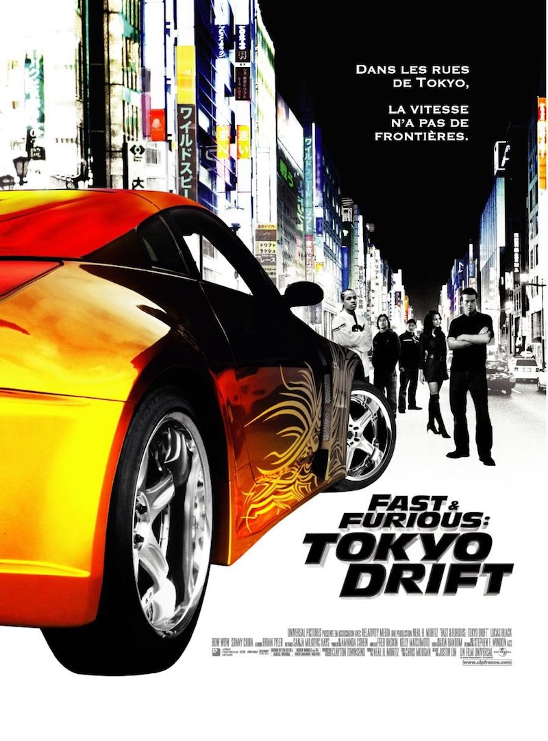 ワイルド・スピード映画シリーズ3作目『ワイルド・スピードX3 TOKYO DRIFT』の登場人物と画像