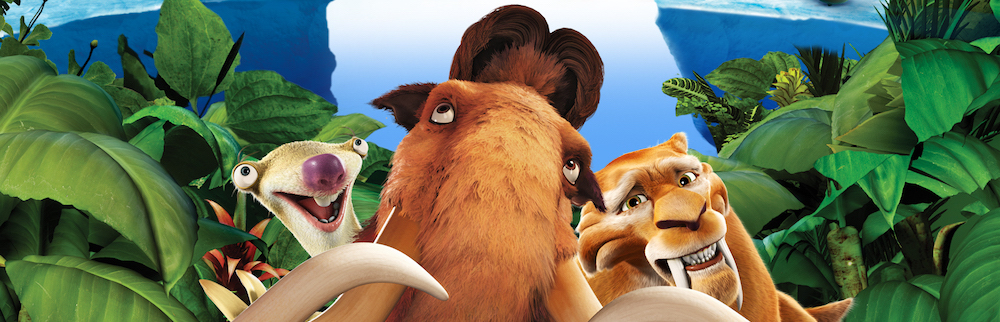 アイスエイジの主人公マニー、シド、ディエゴの画像