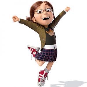 ミニオンズ・ケビンのモデルになったマーゴの画像